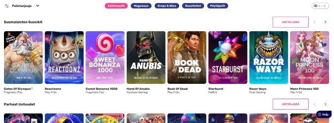 Vauhdikas Casinon pelit Vauhdikas Casinon pelit
