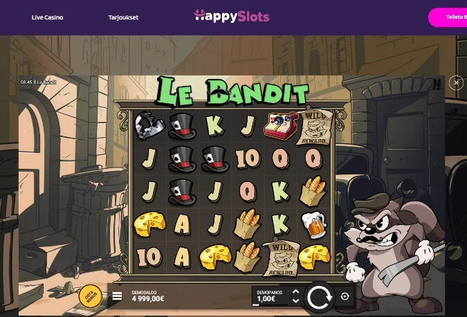 HappySlots Casino pelivalikoima HappySlots Casino pelivalikoima
