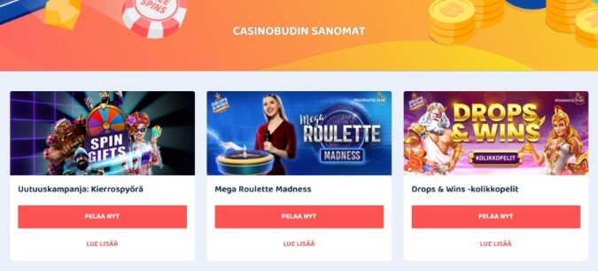 Casinobud bonus Casinobud bonus