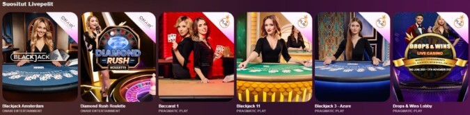Paratiisi Kasino Live Casino Paratiisi Kasino Live Casino