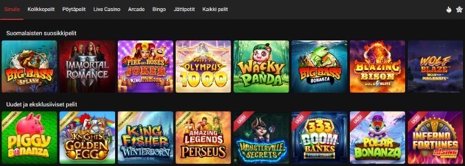 Ruby Fortune Casino pelit Ruby Fortune Casino pelit