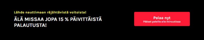 Pommi Casino käteispalautus on jopa 15%. Pommi Casino käteispalautus on jopa 15%.