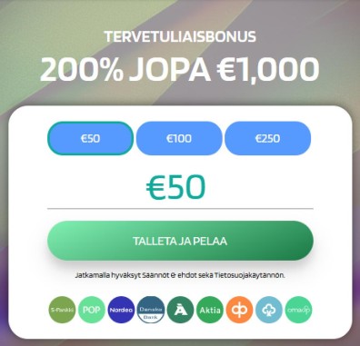 DynaBet Casino talletus DynaBet Casino talletus