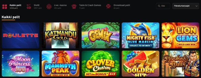 LuckyTrunk Casino pelit LuckyTrunk Casino pelit