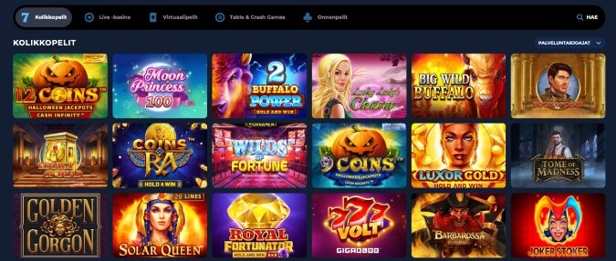 Moana Casino pelit Moana Casino pelit