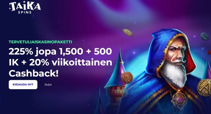 TaikaSpin Casino bonus TaikaSpins Casino bonus