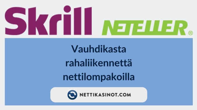 Nettilompakoilla kotiutus onnistuu vaudikkaasti Nettilompakoilla kotiutus onnistuu vaudikkaasti