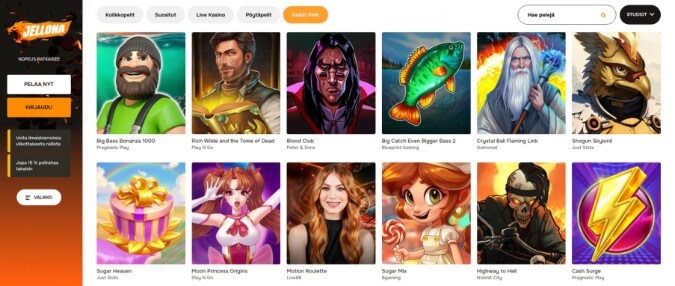 Jellona Casino pelit Jellona Casino pelit