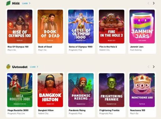 Pelikioski Casino pelit tulevat huipputuottajilta. Pelikioski Casino pelit tulevat huipputuottajilta.