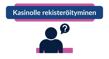 Kasinolle rekisteröityminen