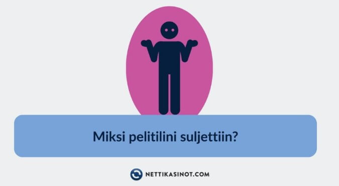 Miksi kasino sulki pelitilini Miksi kasino sulki pelitilini