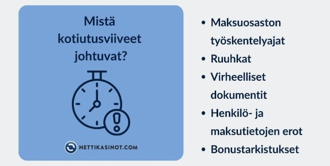 Miksi kotiutuksessa kestää_ Syitä viiveisiin on monia Miksi kotiutuksessa kestää_ Syitä viiveisiin on monia