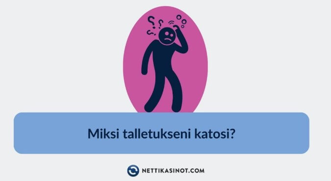 Miksi talletukseni ei näy kasinolla Miksi talletukseni ei näy kasinolla