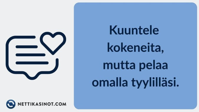 Ota oppia muiden kasinopelaajien kokemuksista Ota oppia muiden kasinopelaajien kokemuksista