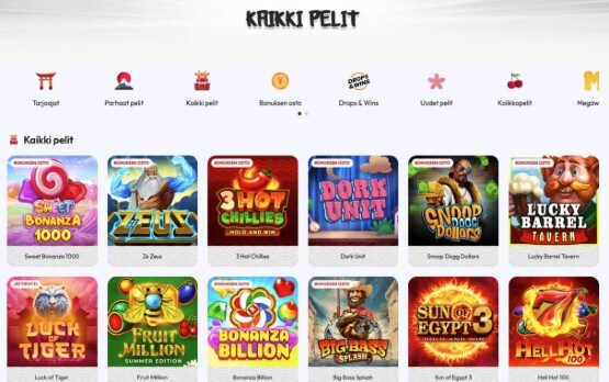 Sushi Casino pelit Sushi Casino pelit