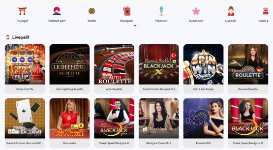 Sushi Live Casino Sushi Live Casino
