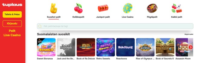 Tuplaus Casino pelit Tuplaus Casino pelit