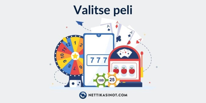 Valitse peli ja aloita pelaaminen Valitse peli ja aloita pelaaminen