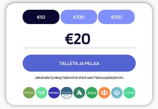 Lyrabet Casino talletus tehdään verkkopankista Zimplerillä. Lyrabet Casino talletus tehdään verkkopankista Zimplerillä.