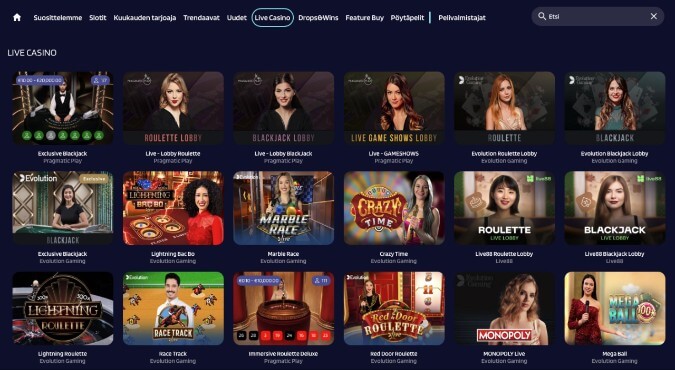 Lyrabet Live Casino Lyrabet Live Casino