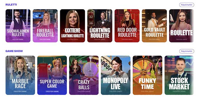 Tuohi live casino Tuohi Live Casino
