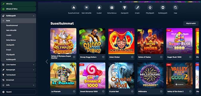 Winz Casino Pelit Winz Casino Pelit
