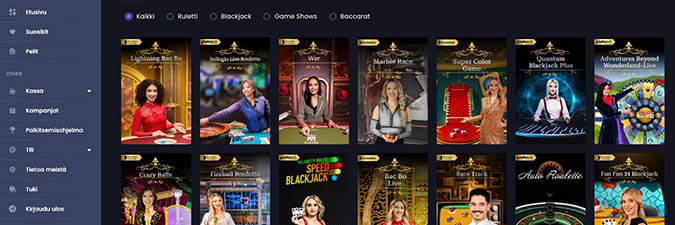 Winissimo Live Casino Winissimo Live Casino