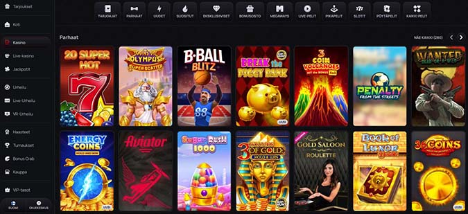 Casinova Pellit Casinova Casino pelit