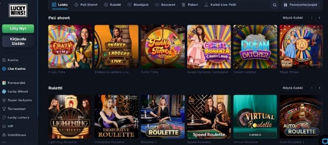 LuckyWins Live Casino LuckyWins Live Casino