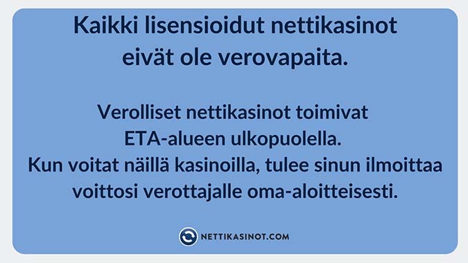 Milloin Kasinovoitot Ovat Verollisia Milloin kasinovoitot ovat verollisia?