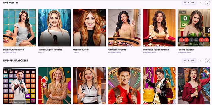 Rullat Live Casino Rullat Live Casino