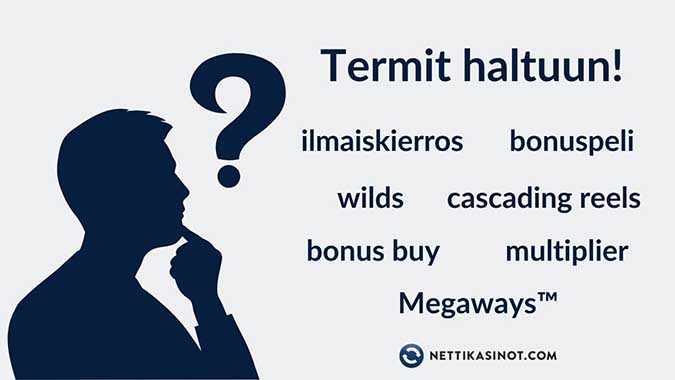 Bonus- ja erikoistoiminnot Tunnetko kolikkopelien erilaiset ominaisuudet?