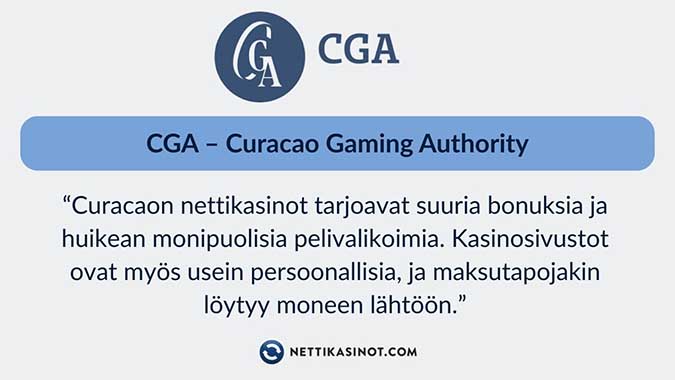 Vinkit eri lisensseille Curacao-kasinot ovat tunnettuja suurista bonuksistaan.