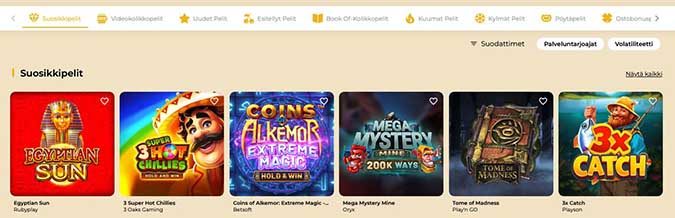 WinMega Casino Pelit WinMega Casino Pelit