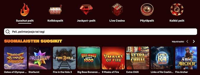 Flamez Casino pelit Flamez Casino pelit