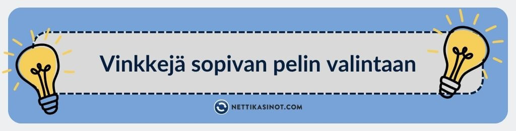 RTP ja volatiliteetti 3 Vinkkejä sopivan pelin valintaan
