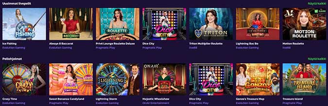 Pelipeto Live Casino Pelipeto Live Casino