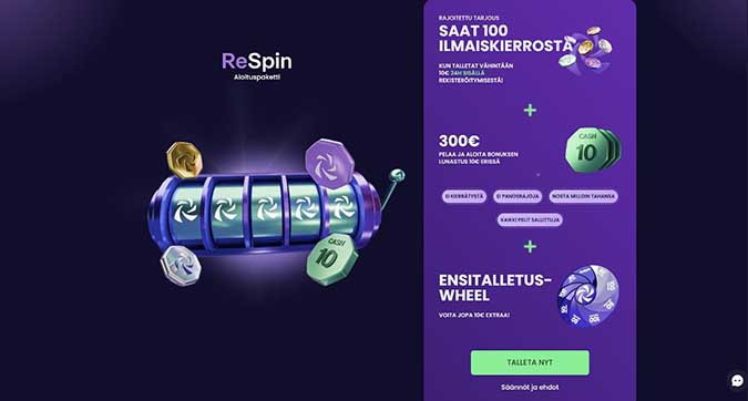 ReSpin Bonus ReSpin Casino bonus