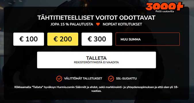 Hurmio Casino Talletus Hurmio Casino Talletus