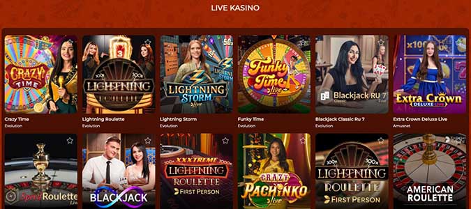Vegazone Live casino Vegazone Live casino
