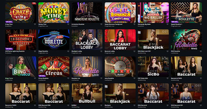 SpinMills Live Casino SpinMills Live Casino