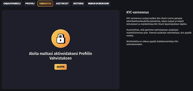 Winshark Casino kotiutus Winshark Casino kotiutus