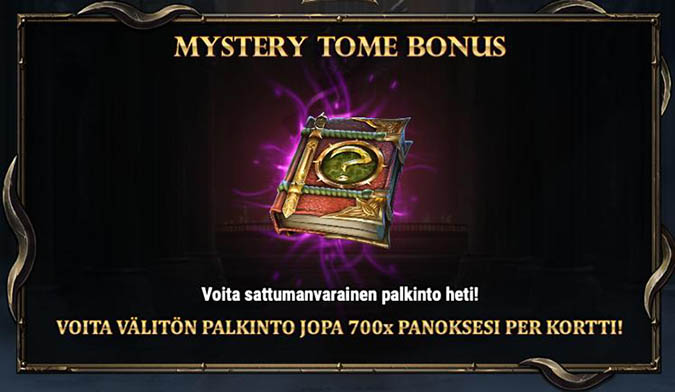 Tome of Madness Bingo bonustoiminto Tome of Madness Bingo bonustoiminto