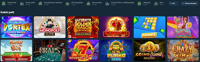 Lolo Casino Pelit Lolo Casino kasinopelit