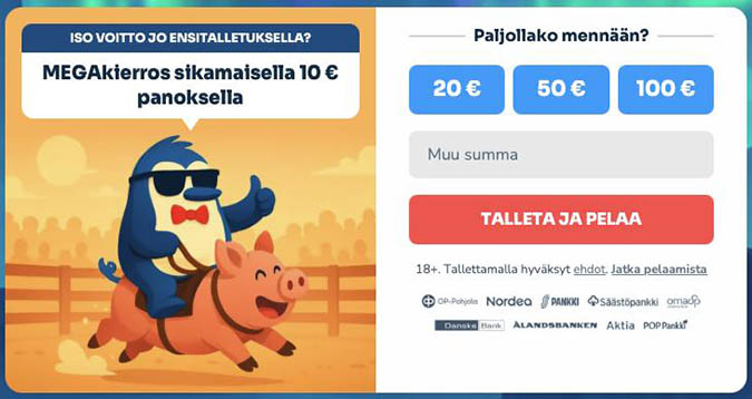 BigWin Casino Bonus Bigwin Casinon tervetuliaisbonus