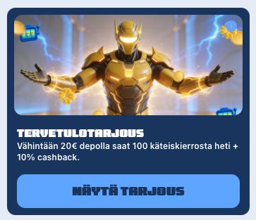 Spiidi Casinon bonus Spiidi Casinon tervetuliaisbonus