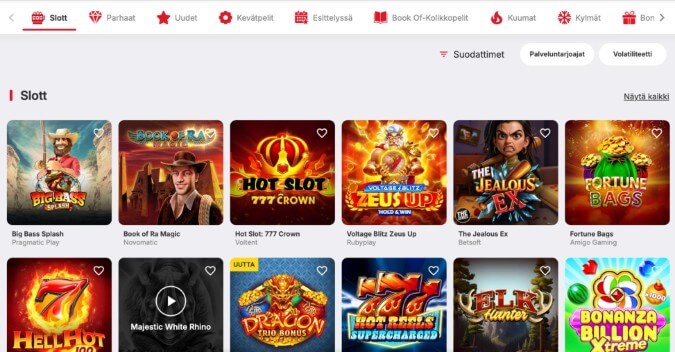 Monoplay Casinon pelit Monoplay Casinon pelit