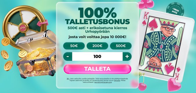 Urho Kasinon tervetuliaisbonus Urho Kasinon tervetuliaisbonus