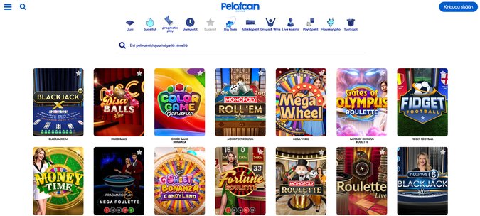 Pelataan livekasino Pelataan livekasino